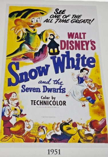 Ten Exclusive Lithographs: Walt Disney's Masterpiece Snow White and the Seven Dwarfs