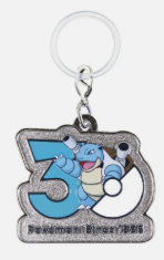 Pokémon 30th Anniversary Metal Gacha Charm – Blastoise (Japan Exclusive)
