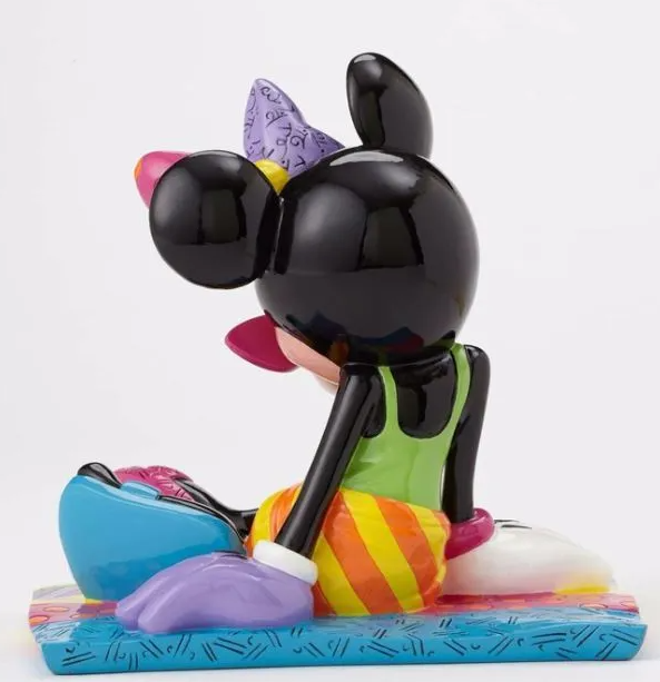 Disney by Britto Minnie Mouse on Beach Figurine (4052553) Rare Retried