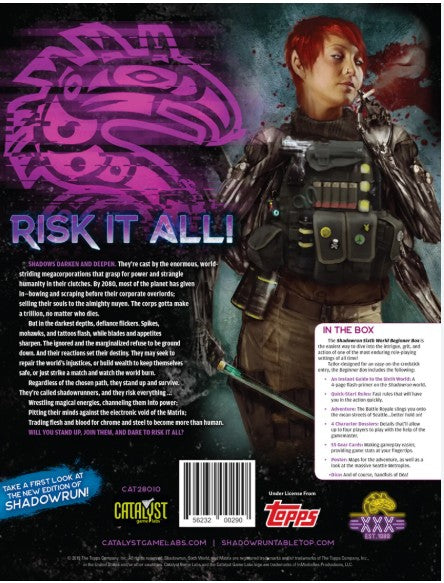 Shadowrun: Sixth World Beginner Box – Pre-Owned (Complete)