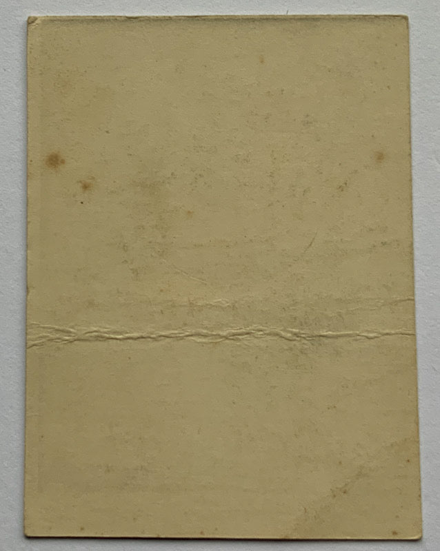 1928 Propaganda card by Parker Halladay USA Be fair. Don't be blinded by prejudice