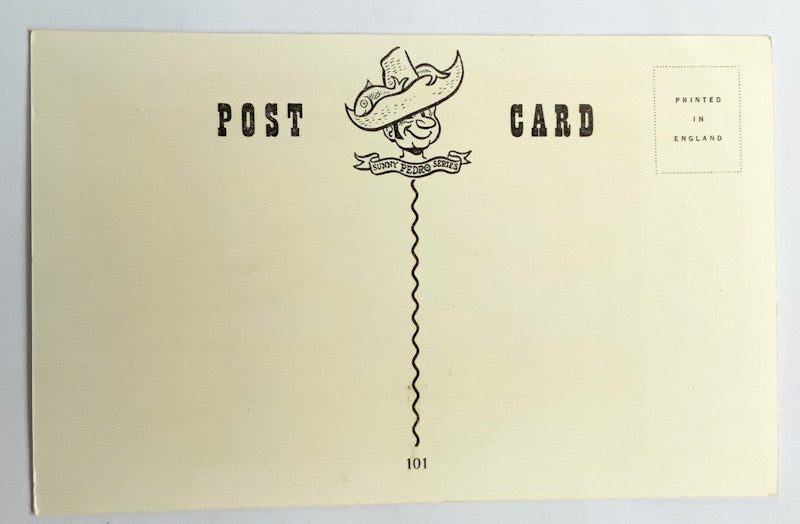 Vintage Comical Comic Series Postcard