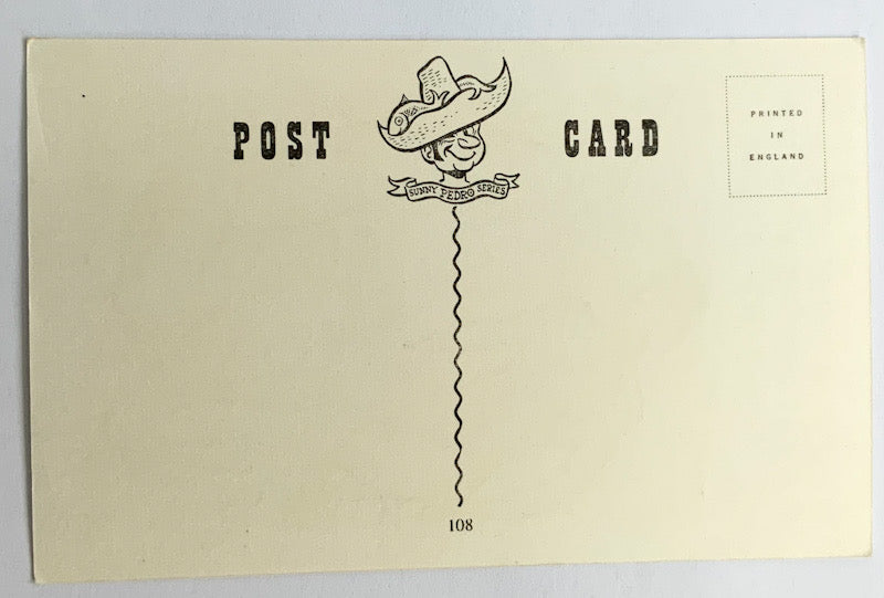 Vintage Comical Comic Series Postcard