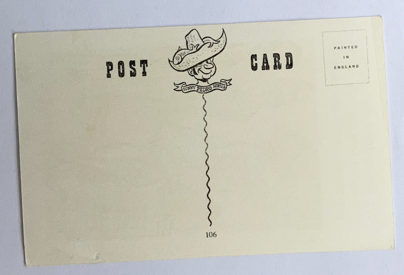 Vintage Comical Comic Series Postcard