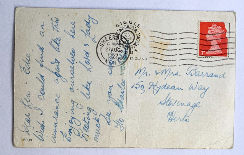 Vintage Comical Comic Series Postcard