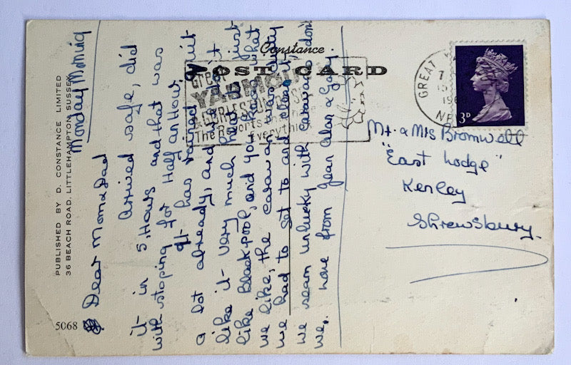 Vintage Comical Comic Series Postcard