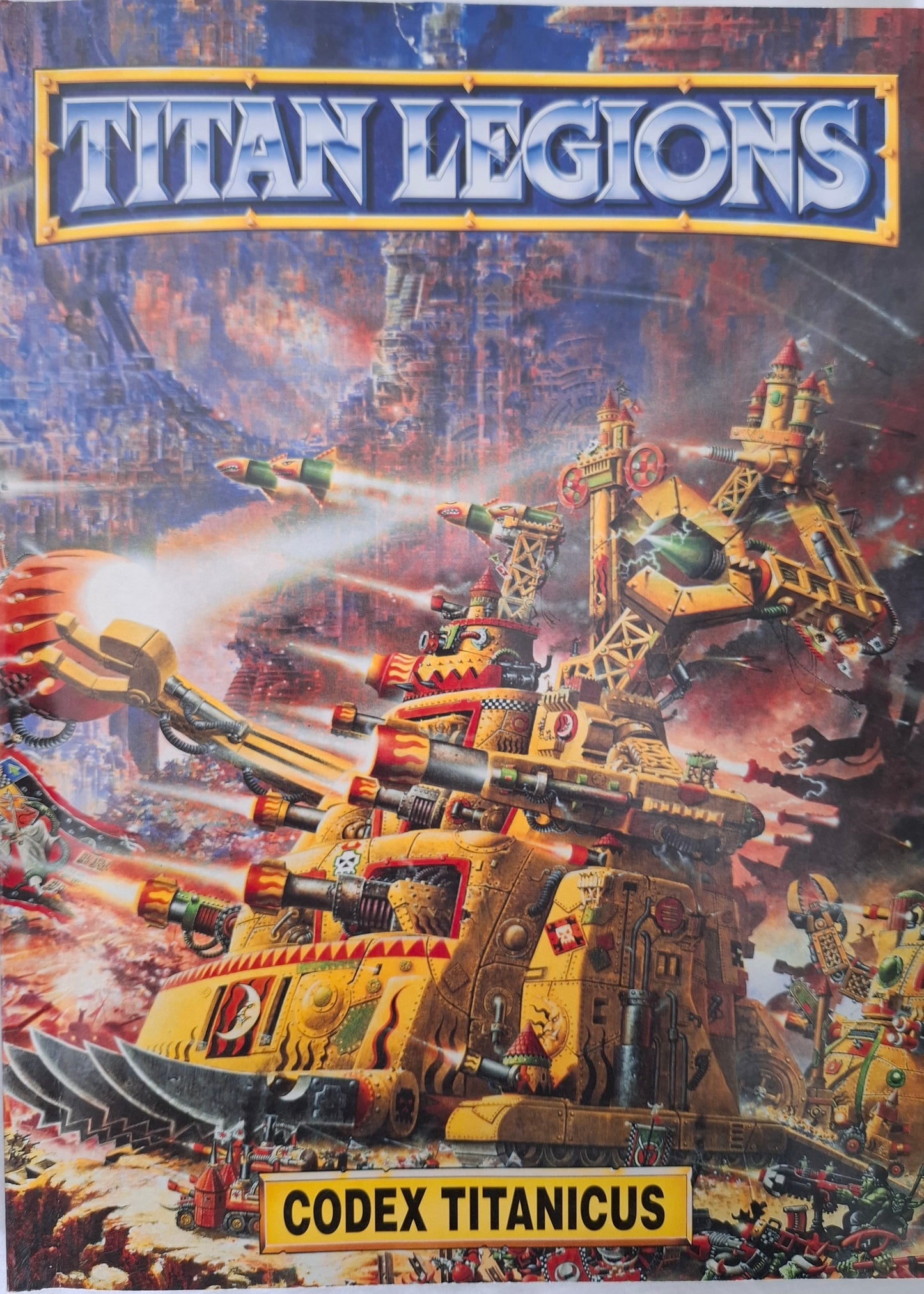 Warhammer 40,000 Epic Titan Legions: Codex Titanicus – Softcover Book (1994)