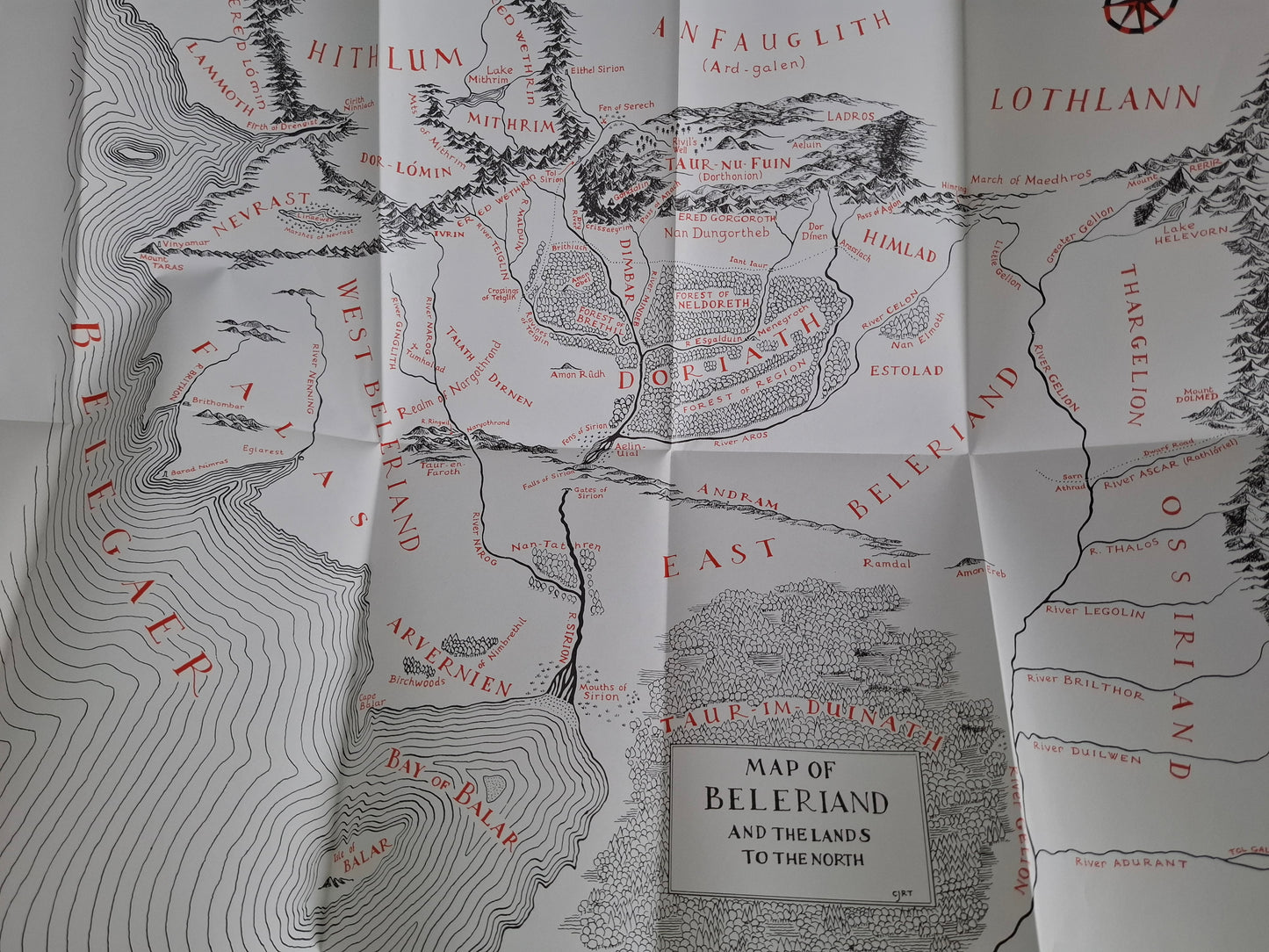 The Silmarillion – Rare UK First International Edition (Hardcover) 1977 with Clowes Map