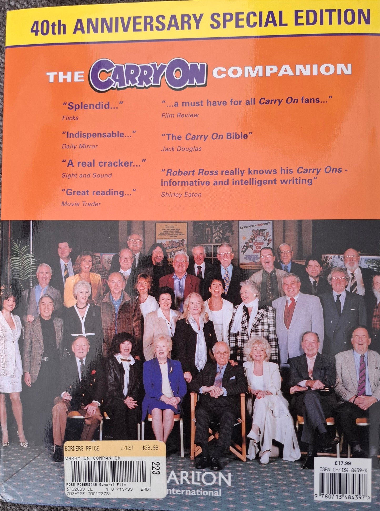 40th Anniversary Special Edition: The Carry On Companion by Robert Ross
