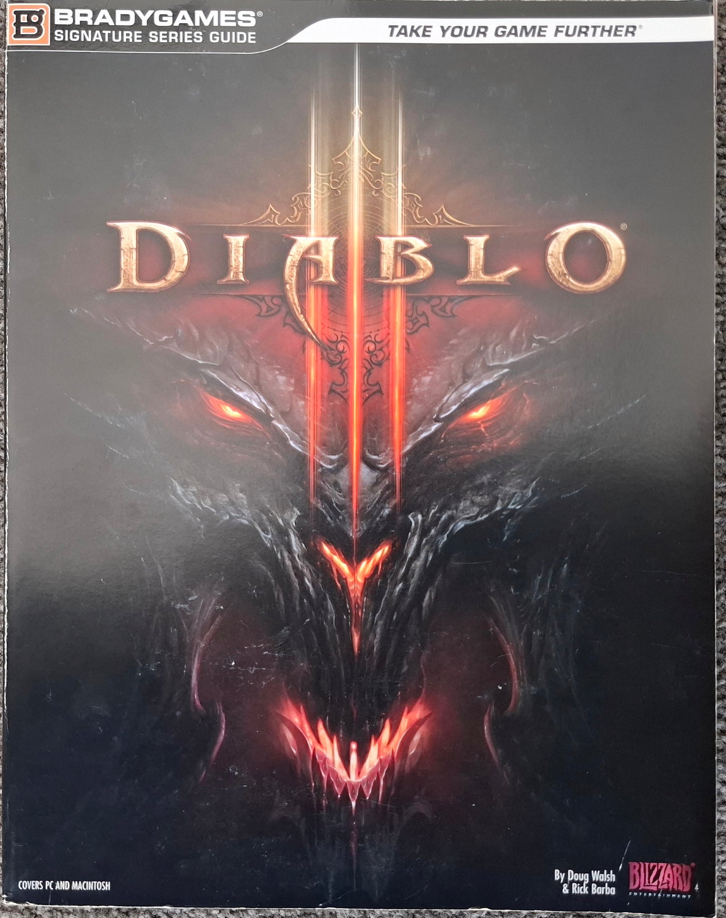 DIABLO III (3) 2012 Strategy Guide PC & MAC - BradyGames / Prima