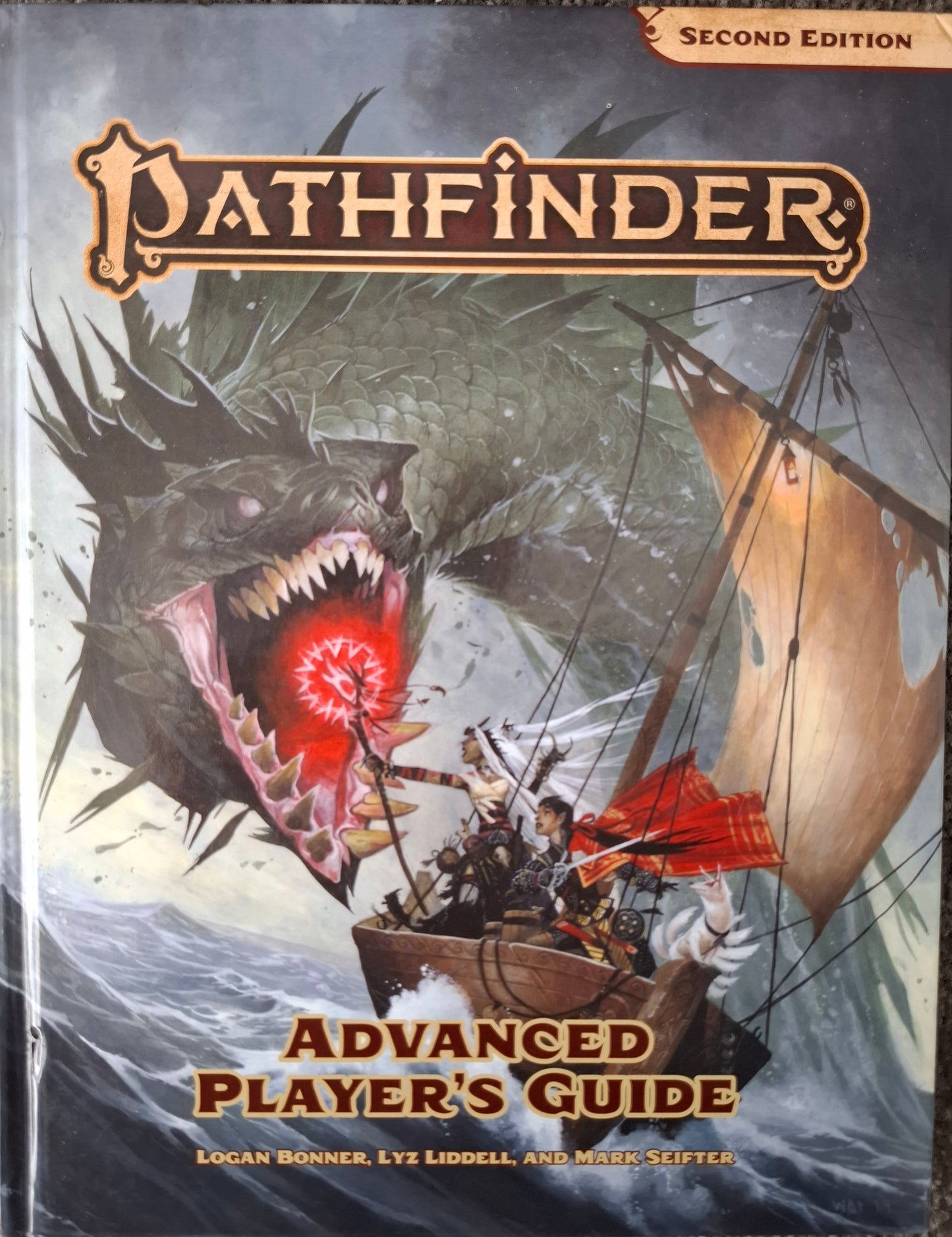 Pathfinder Advanced Player’s Guide Hardcover RPG Book Paizo Publishing 272 Pages