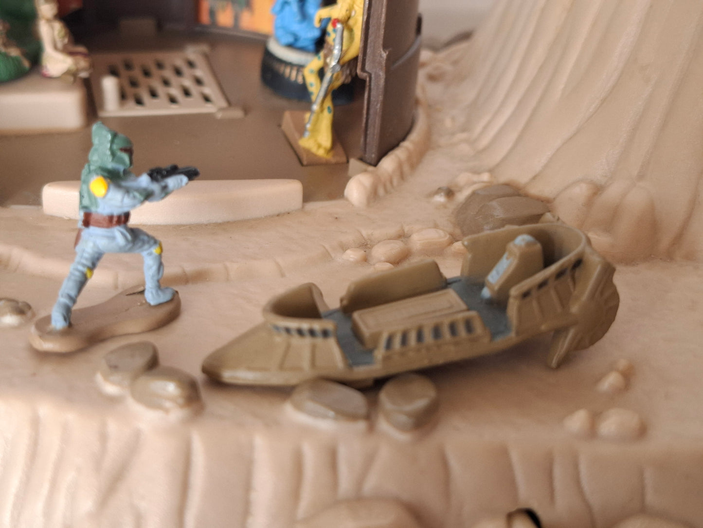 1995 Star Wars Planet Tatooine Sarlacc Pit Micro Machine
