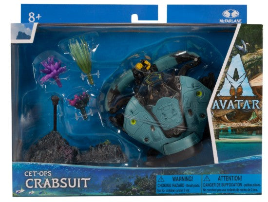 McFarlane Avatar World of Pandora CET‑OPS Crabsuit — Factory Sealed Deluxe Action Figure