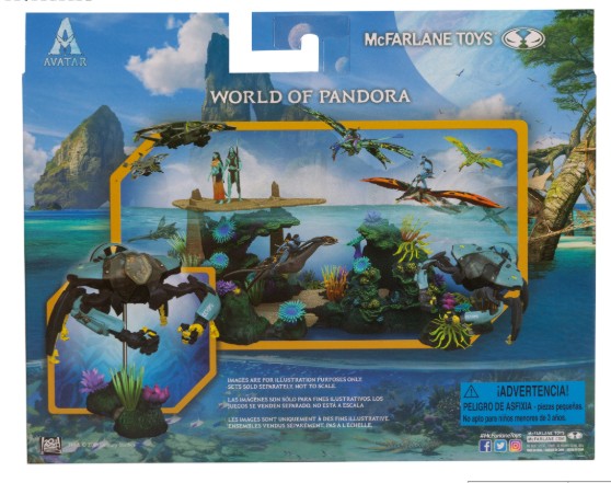 McFarlane Avatar World of Pandora CET‑OPS Crabsuit — Factory Sealed Deluxe Action Figure