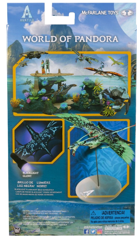 McFarlane Avatar World of Pandora Mountain Banshee Seafoam Banshee - (Factory Sealed)