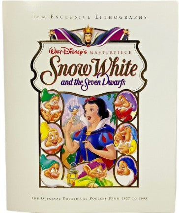 Ten Exclusive Lithographs: Walt Disney's Masterpiece Snow White and the Seven Dwarfs