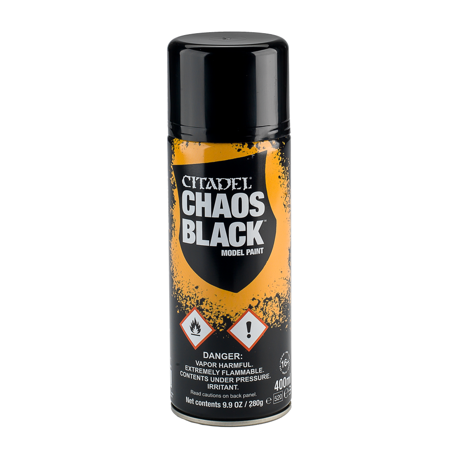 Citadel Spray Paint Chaos Black 400ml