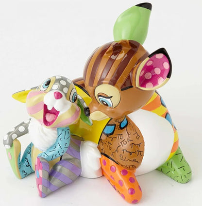 Disney by Britto Bambi &amp; Thumper 75th Anniversary Figurine (4055230) Retired
