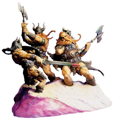 Frank Frazetta Snow Giants Limited Edition Statue – Dark Horse / ReelArt Studios – 2007