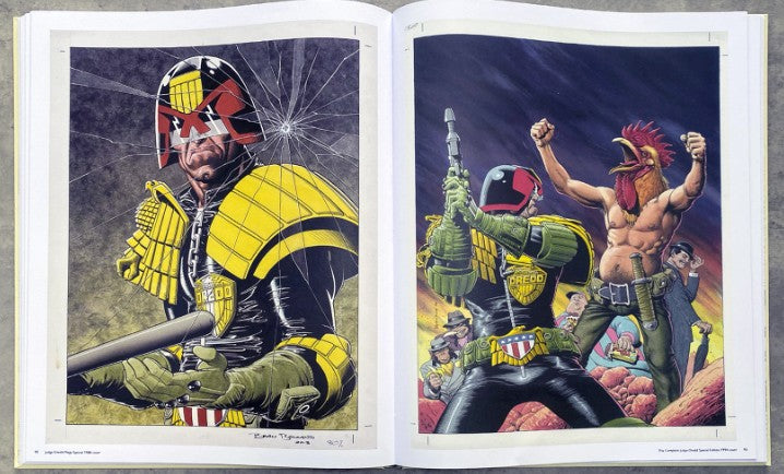 Handbound book Judge Dredd by Brian Bolland Apex Edition Limited Edition