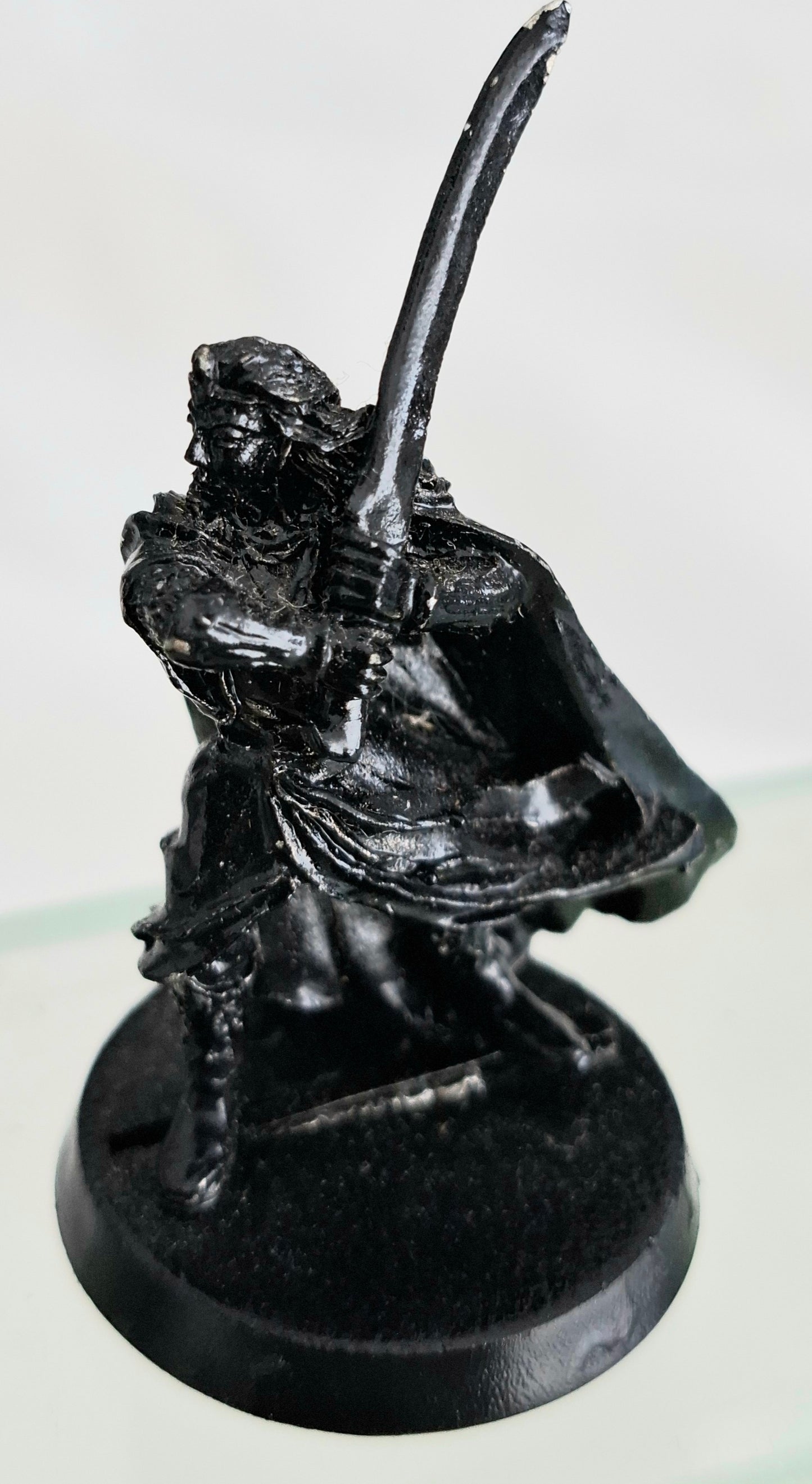 Games Workshop LOTR Glorfindel Metal Miniature – 2003 – Black Primed