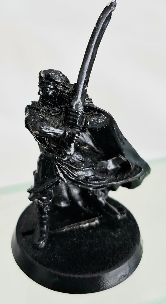 Games Workshop LOTR Glorfindel Metal Miniature – 2003 – Black Primed