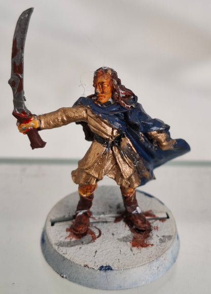 Games Workshop LOTR Haldir of Lothlórien Metal Miniature – 2002 – Painted