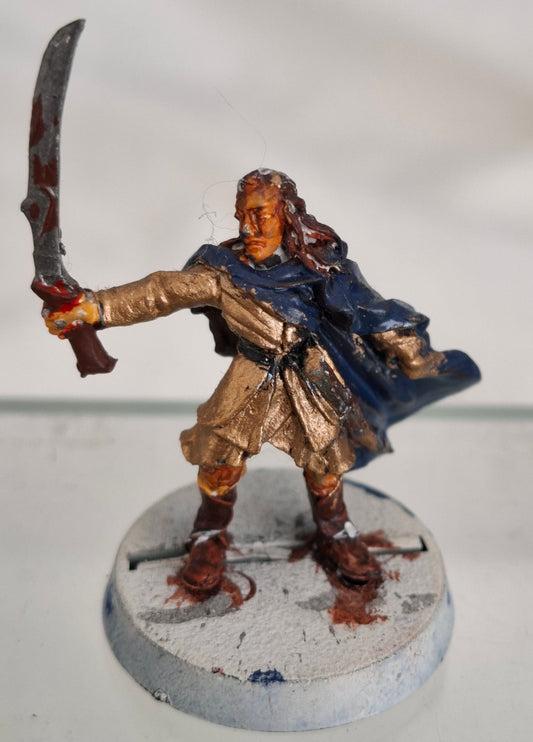Games Workshop LOTR Haldir of Lothlórien Metal Miniature – 2002 – Painted