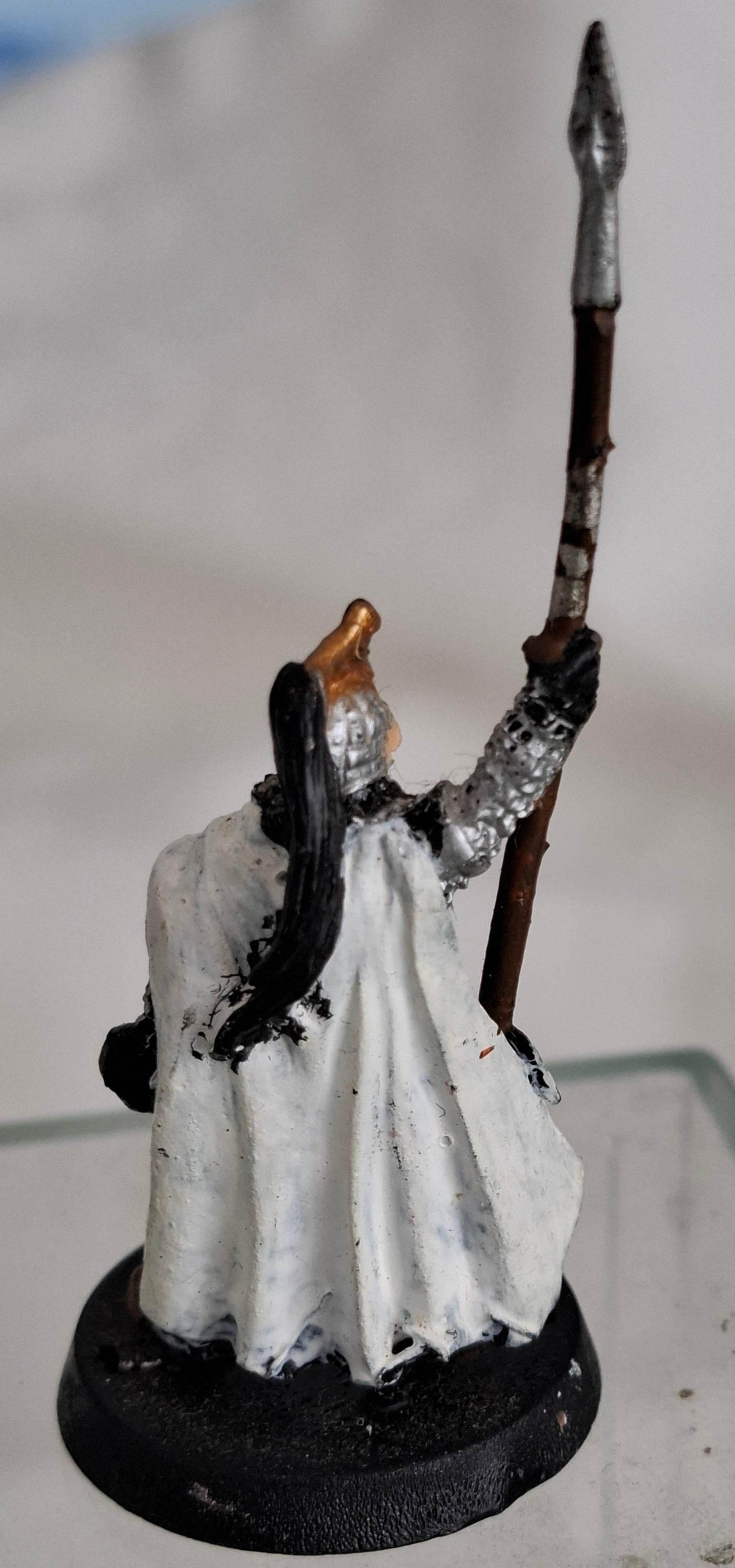 Games Workshop LOTR Rohan Royal Guard on Foot Metal Miniature – c.2003 – Painted