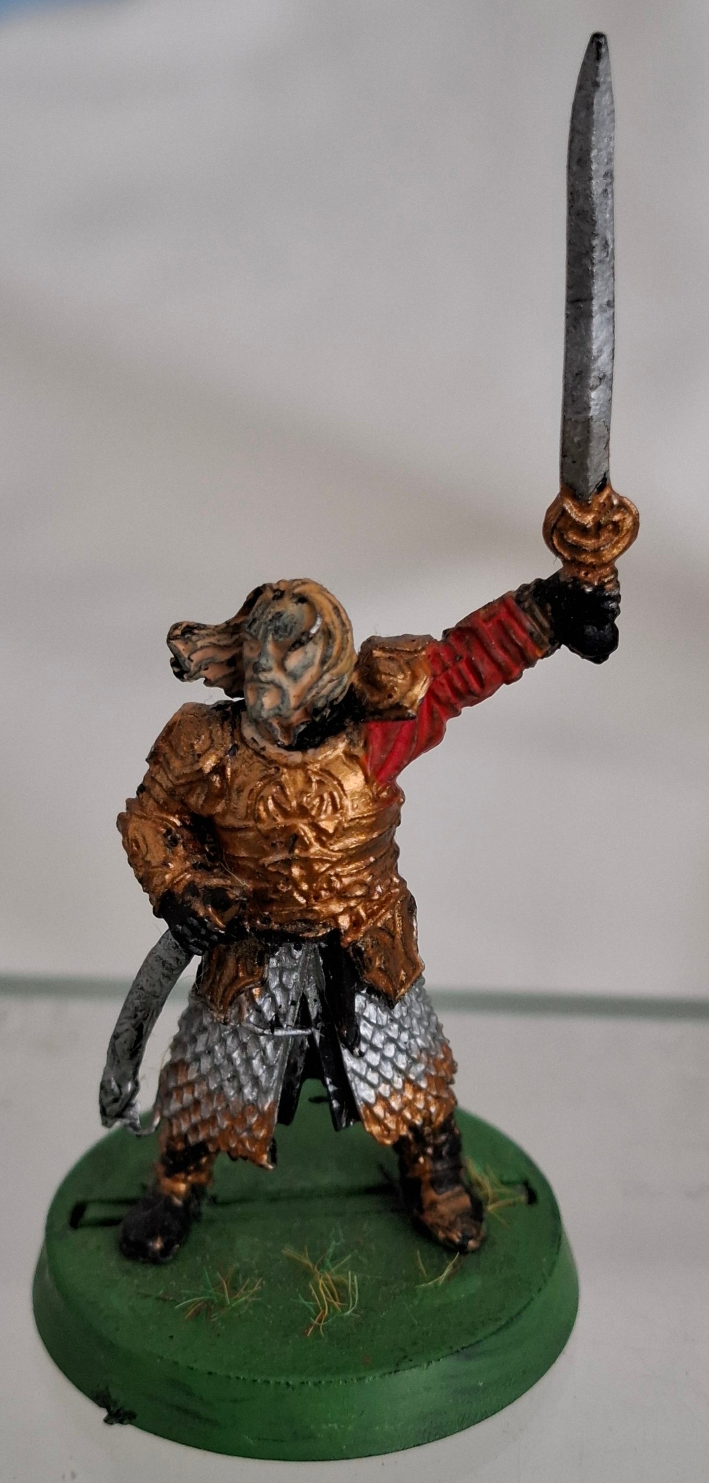 Games Workshop LOTR King Théoden – Defenders of Rohan Metal Miniature – 2006 – Painted