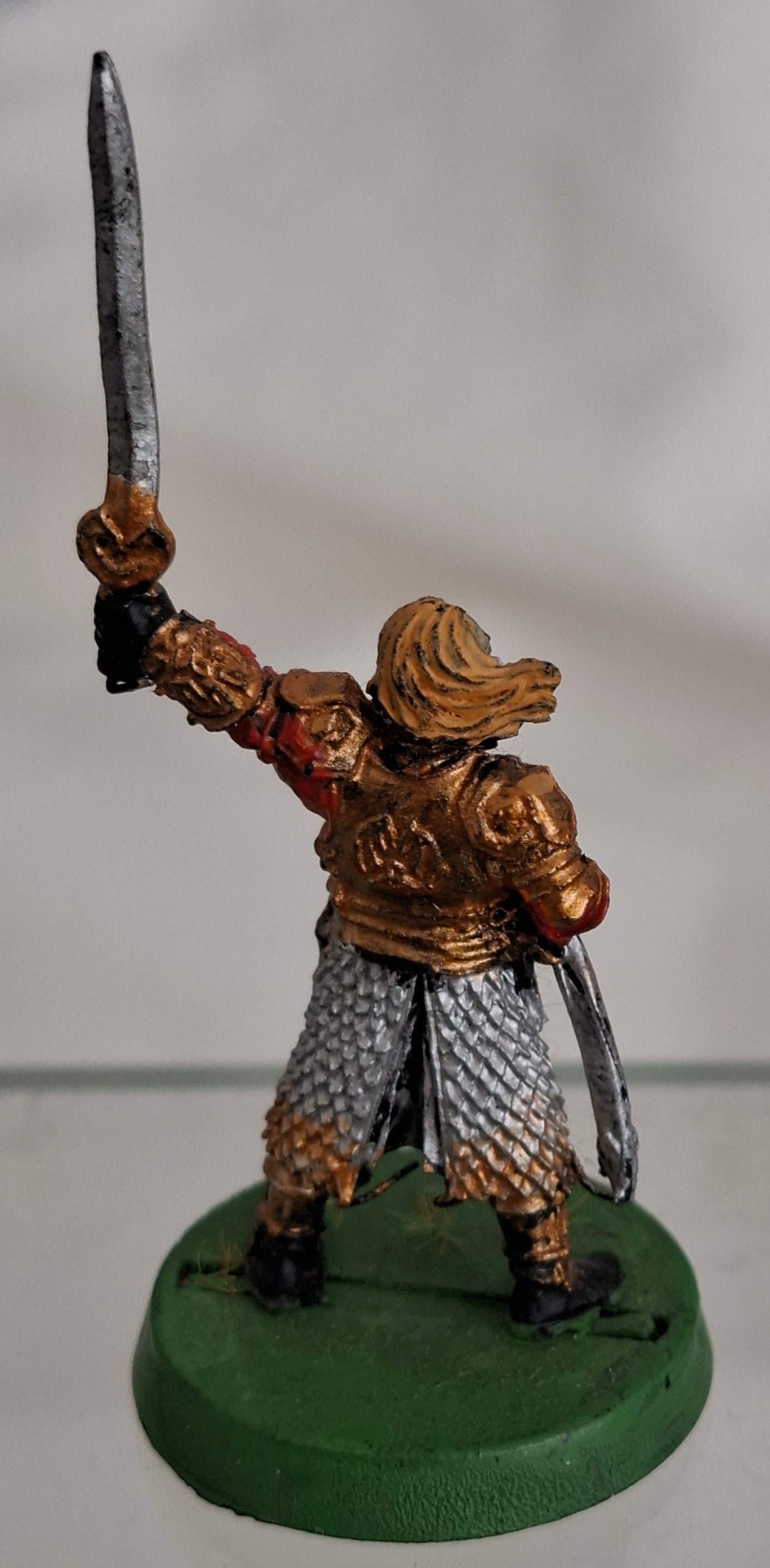 Games Workshop LOTR King Théoden – Defenders of Rohan Metal Miniature – 2006 – Painted