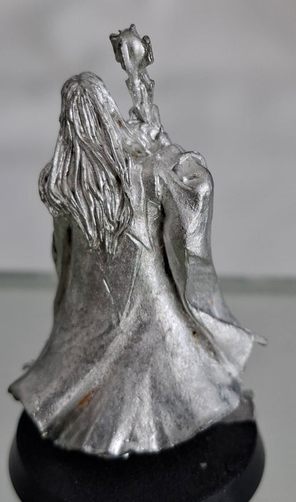 Games Workshop LOTR Saruman the White Metal Miniature – The Two Towers 2002 – Unpainted