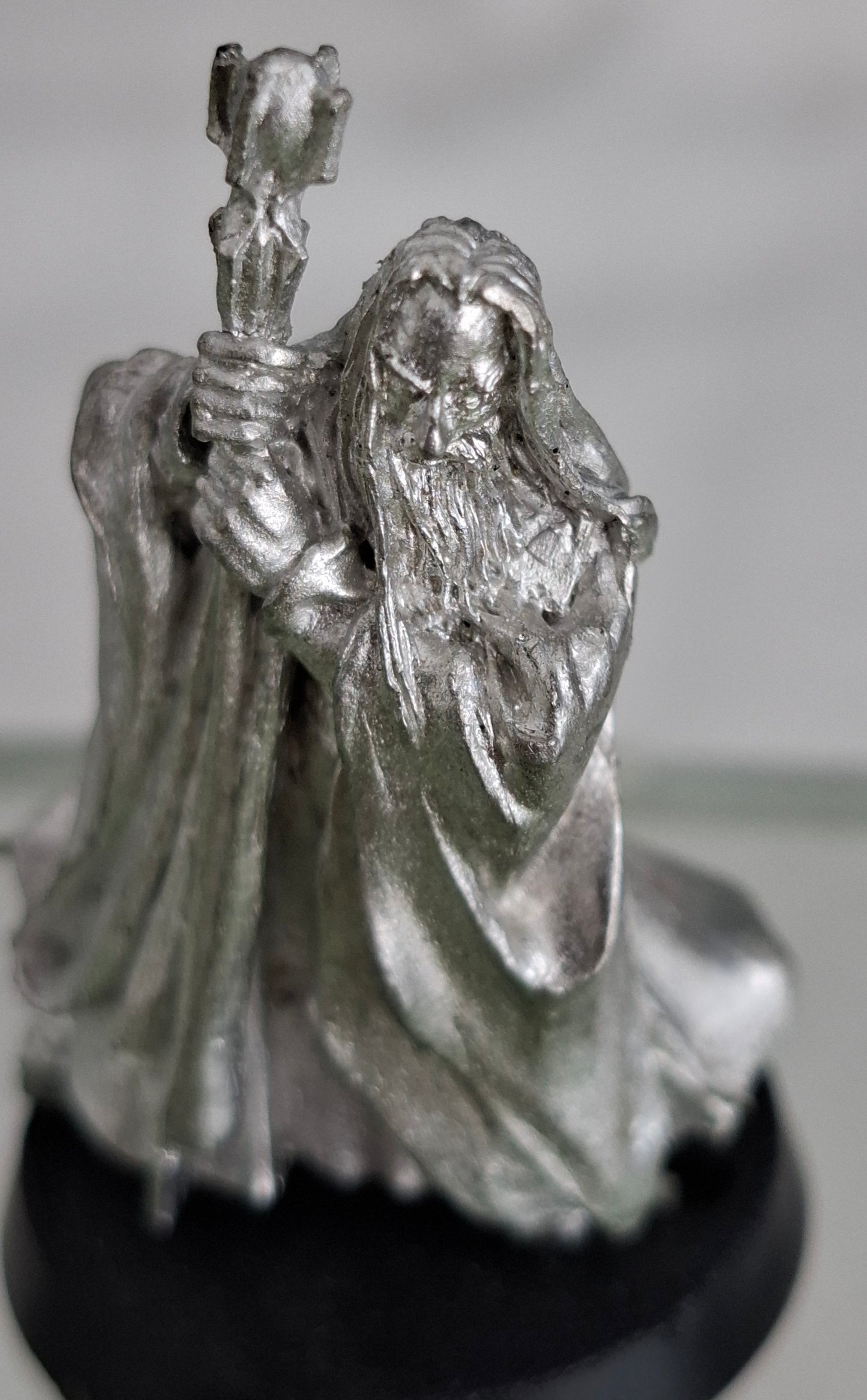 Games Workshop LOTR Saruman the White Metal Miniature – The Two Towers 2002 – Unpainted