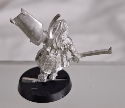 Games Workshop LOTR Lurtz Uruk-hai Captain Metal Miniature – 2001 – Unpainted
