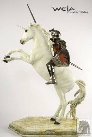 Weta Narnia Peter on the Unicorn Figure Limited Edition 1134/3000