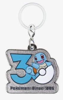 Pokémon 30th Anniversary Metal Gacha Charm – Squirtle (Japan Exclusive)