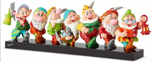 Disney by Britto Snow White - The Seven Dwarfs Figurine (6001300) RARE