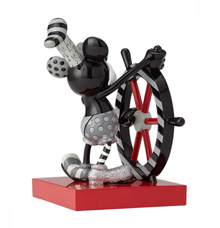 Disney by Britto Steamboat Willie Figurine (4059576) Rare Retired