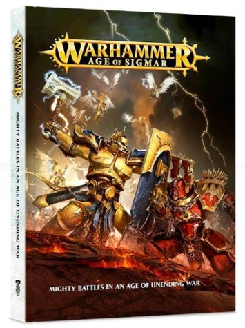 Warhammer Age of Sigmar: Mighty Battles in an Age of Unending War book (2015, Hardcover)