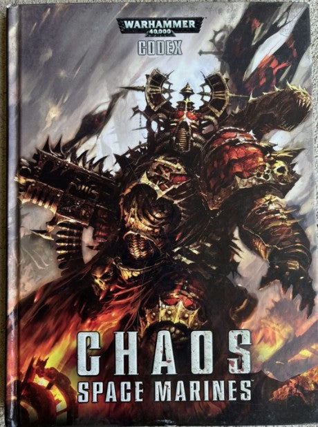 Warhammer 40,000 Codex: Chaos Space Marines (2012 Hardcover) – 6th Edition