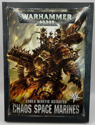 Warhammer 40,000 Codex: Heretic Astartes – Chaos Space Marines (2019 Hardcover)