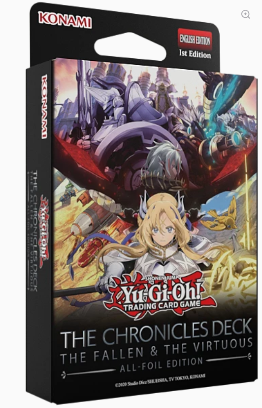 Yu-Gi-Oh! THE CHRONICLES DECK: The Fallen & The Virtuous (All-Foil Edition) – Sealed