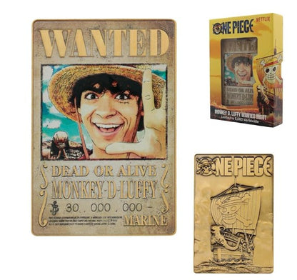 One Piece Limited Edition Wanted Poster Ingot