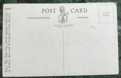 Vintage early 1900s Felix the Cat postcard