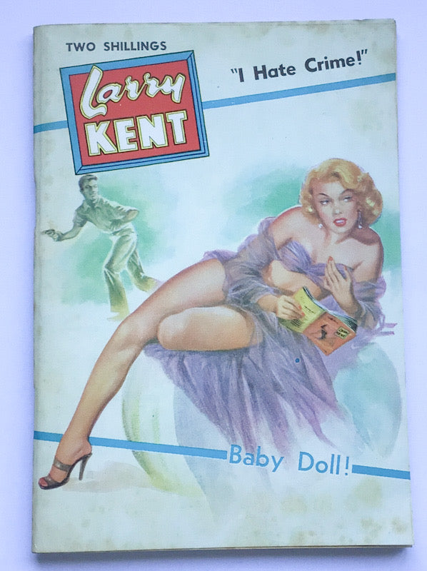 Larry Kent Baby Doll Australian Detective paperback book No559