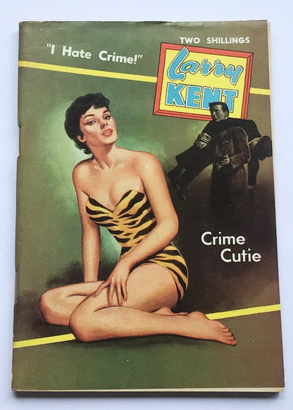 Larry Kent Crime Cutie Australian Detective paperback book No564