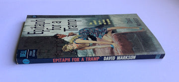 EPITAPH FOR A TRAMP United States pulp fiction crime paperback book 1959