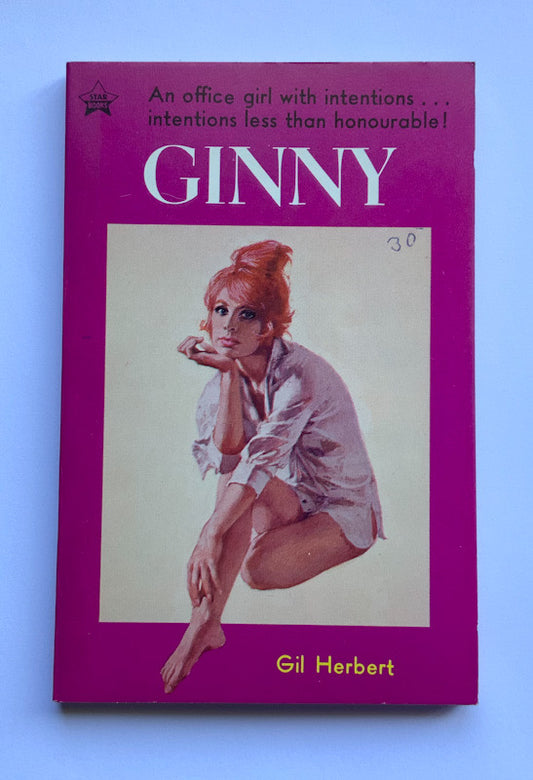 Australian pulp fiction sleaze paperback book 1960s GINNY by Gil Herbert