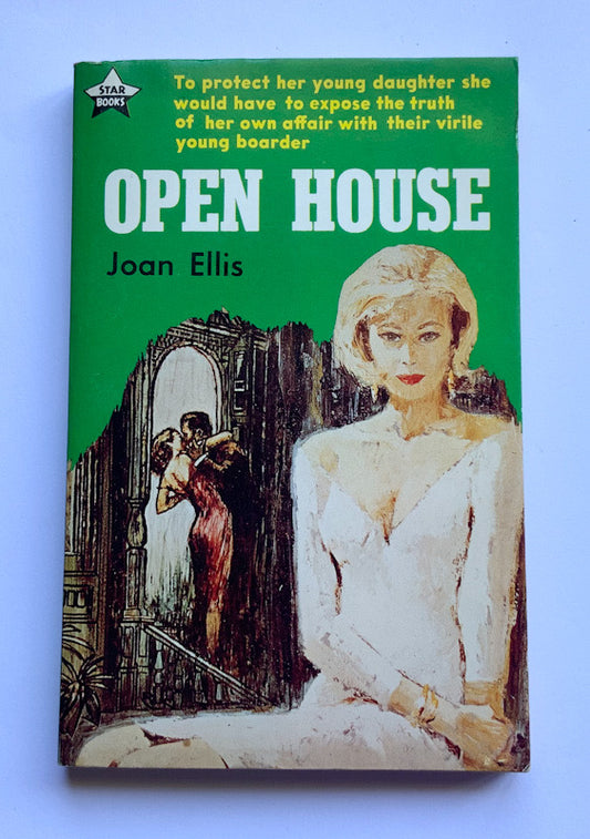 OPEN HOUSE Australian sleaze pulp fiction paperback book 1960s