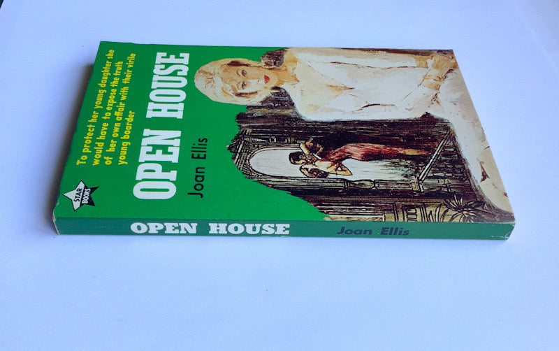 OPEN HOUSE Australian sleaze pulp fiction paperback book 1960s